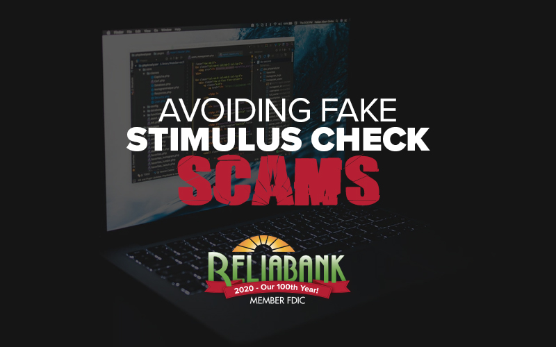 Avoiding fake stimulus check scams